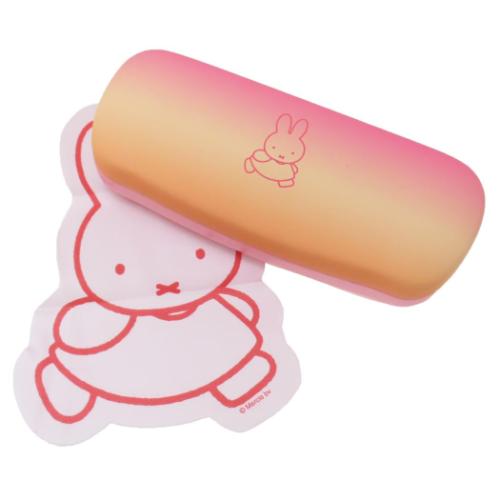 ミッフィー メガネケース＆クロスセット 眼鏡ケース walk ディックブルーナ 絵本キャラクター 爆買