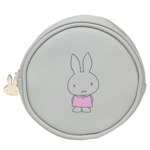 ミッフィー グッズ コスメポーチ ディックブルーナ 絵本キャラクター 丸型ポーチ