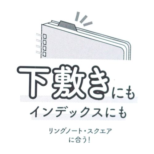 ドラえもん リングノート スクエア用下敷き 藤子F不二雄 下敷き アニメキャラクター タケコプター