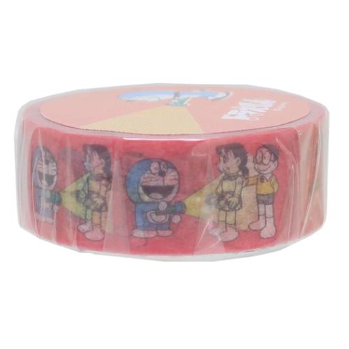 マスキングテープ 15mmマステ ドラえもん スモールライト Green Flash 藤子F不二雄 デコレーション DECOテープ