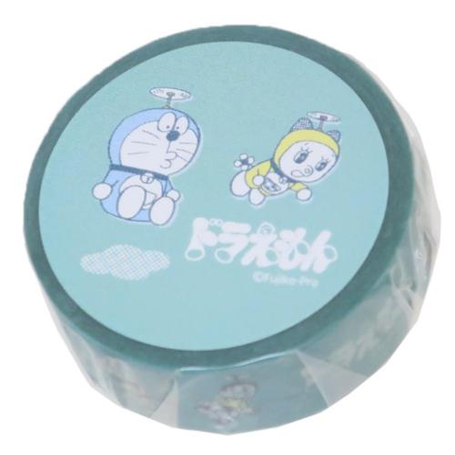 マスキングテープ 15mmマステ ドラえもん タケコプター 藤子F不二雄 Green Flash