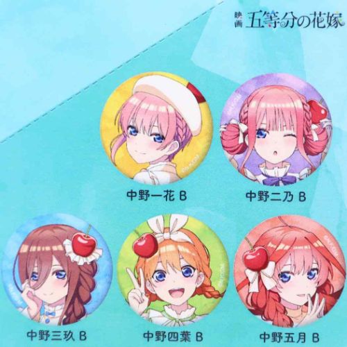 五等分の花嫁 トレーディング缶バッジ 全10種 10個入セット 缶バッジ