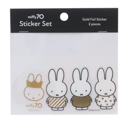 ミッフィー グッズ ダイカットシール 絵本キャラクター クリアステッカーセット miffy