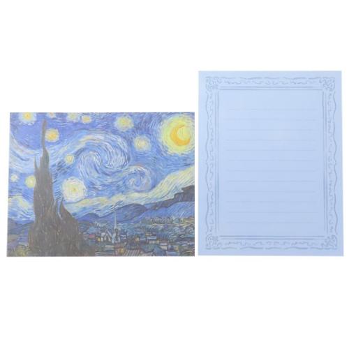 レターセット 手紙セット DAILY MUSEUM 星月夜 Green Flash