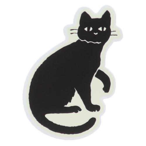 蓄光ステッカー 真夜中の雑貨店 ダイカットシール Green Flash