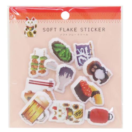 フレークシール ピクセルック ソフトフレークシール 居酒屋 Green