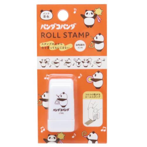 ハンコ ロールスタンプ パンダコパンダ おんがく Green Flash はんこ 手帳デコ