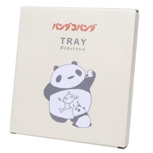 卓上収納 パンダコパンダ ダイカットトレイ らくがき ステーショナリートレイ キャラクター