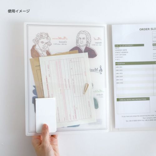 ポケットファイル STUDY HOLIC A4クリアブックファイル 化学 Green Flash｜cinemacollection｜03