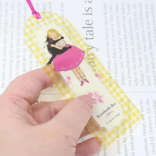 クリアブックマーカー 栞 くらはしれい YE 学研ステイフル