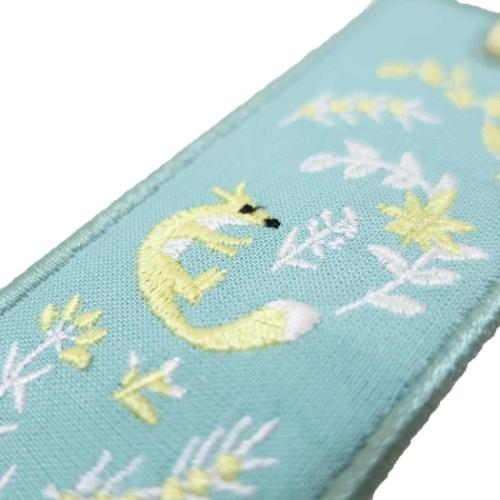 しおり annas アンナス 刺繍ブックマーカー キツネ 学研ステイフル
