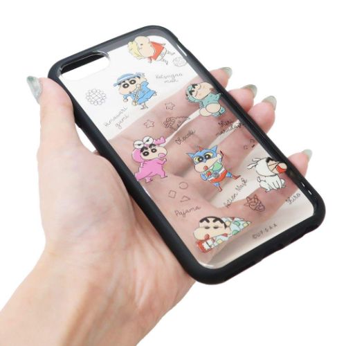 クレヨンしんちゃん アニメキャラクター Iphonese アイフォンエスイー プロテクトカバー Iiiifit クリア いろんなしんちゃん Gr ys 41c キャラクターのシネマコレクション 通販 Yahoo ショッピング