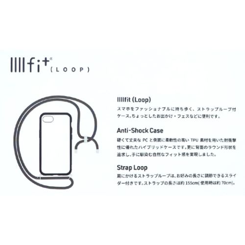 ちいかわ キャラクター アイフォンケース IIIIfit Loop iPhone SE 第3世代/第2世代/8/7/6s/6 対応 ケース ひょっこり | ブランド登録なし | 04