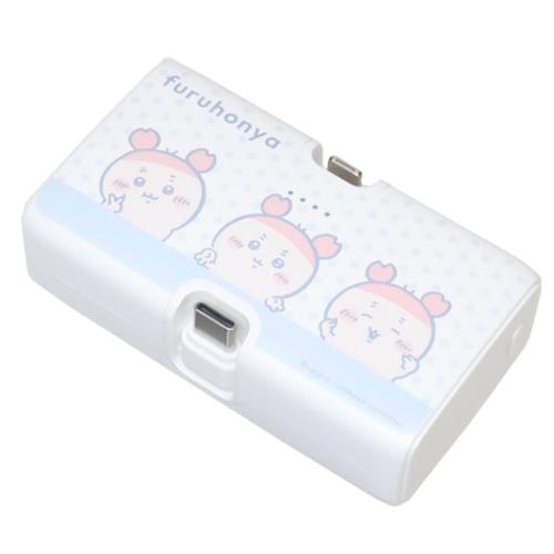 モバイルバッテリー Lightning Type-C コネクタ付き リチウムイオン充電器 4000mAh ちいかわ 古本屋 グルマンディーズ
