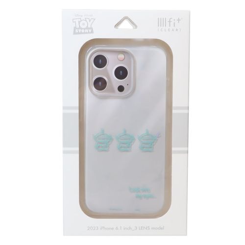 iPhone15 IIIIfit Clear 2023 iPhone 6.1 inch 3 LENS model対応ケース エイリアン ディズニー iPhone15Pro グルマンディーズ イーフィット