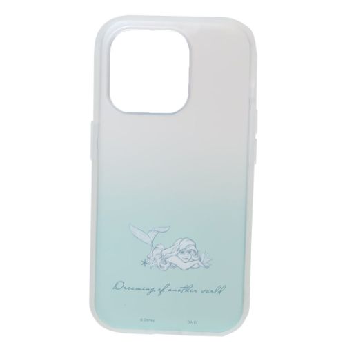 iPhone15 IIIIfit Clear 2023 iPhone 6.1 inch 3 LENS model対応ケース アリエル iPhone15Pro グルマンディーズ ディズニープリンセス イーフィット カバー