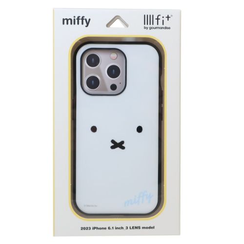 iPhone15 IIIIfit 2023 iPhone 6.1 inch 3 LENS model対応ケース ミッフィー iPhone15Pro グルマンディーズ ディックブルーナ イーフィット カバー