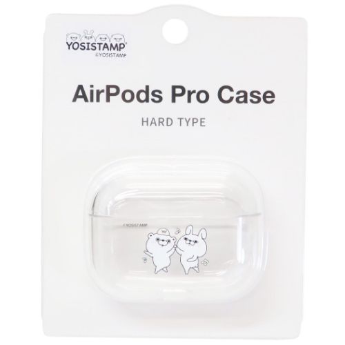 エアーポッズプロケース AirPods Pro ハードクリアカバー