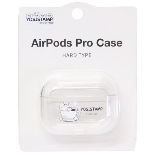ヨッシースタンプ AirPods Pro ハードクリアカバー YOSISTAMP エアー 