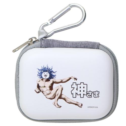 Yahoo! Yahoo!ショッピング(ヤフー ショッピング)ミニポーチ にゃんこ大戦争 ガジェットポーチ SS 神さま 小物入れ