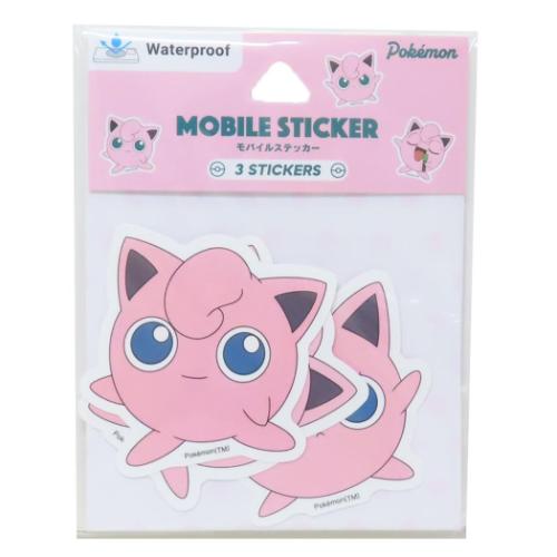 ポケットモンスター モバイルステッカー ダイカットシール プリン