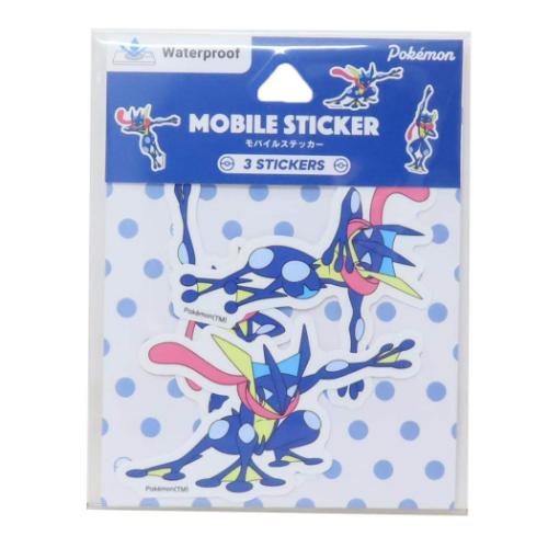 ダイカットシール モバイルステッカー ポケットモンスター ゲッコウガ