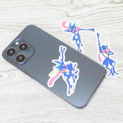 ダイカットシール モバイルステッカー ポケットモンスター ゲッコウガ