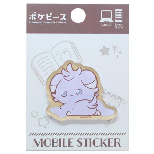 ポケットモンスター ポケモン キャラクター スマホアクセ モバイルステッカー ポケピース ニャスパー