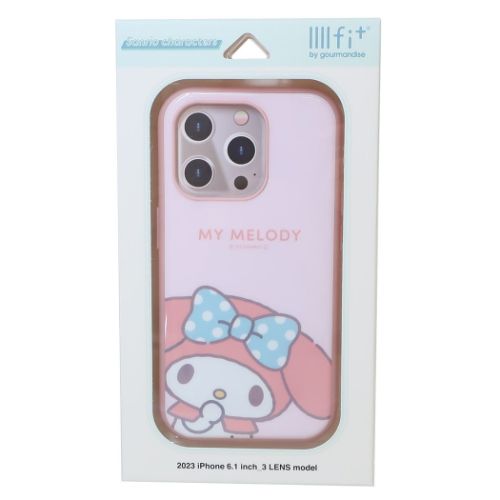 マイメロディ IIIIfit 2023 iPhone 6.1 inch 3 LENS model対応ケース サンリオ iPhone15 キャラクター iPhone15Pro｜cinemacollection｜03