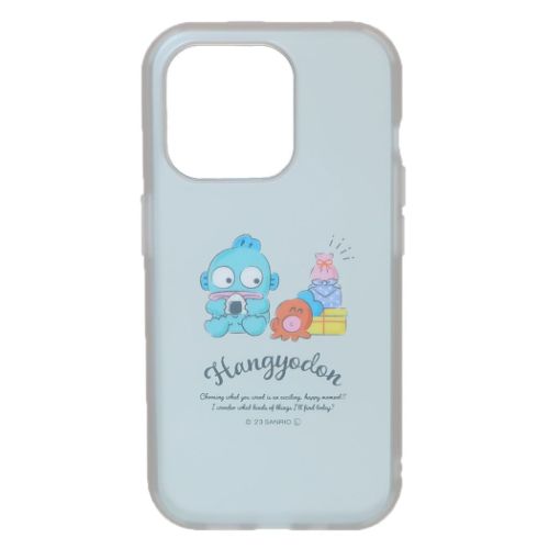 iPhone15 IIIIfit Clear 2023 iPhone 6.1 inch 3 LENS model対応ケース ハンギョドン サンリオ iPhone15Pro グルマンディーズ イーフィット