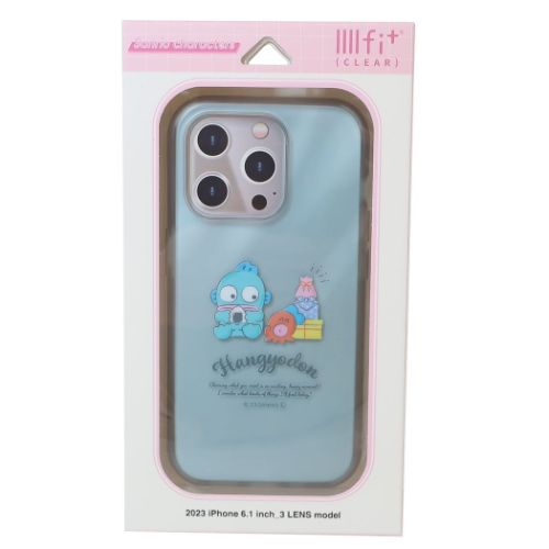 ハンギョドン グッズ iPhone15 サンリオ キャラクター IIIIfit Clear 2023 iPhone 6.1 inch 3 LENS model対応ケース｜cinemacollection｜03