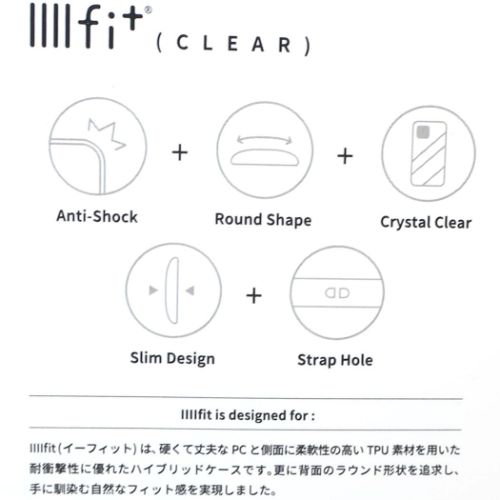 iPhone15 IIIIfit Clear 2023 iPhone 6.1 inch 3 LENS model対応ケース ハンギョドン サンリオ iPhone15Pro グルマンディーズ イーフィット
