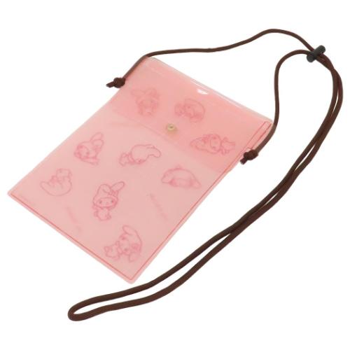 マイメロディ キャラクター スマホポーチ IIIIpocket Clear