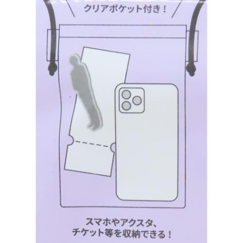 マイメロディ キャラクター スマホポーチ IIIIpocket Clear