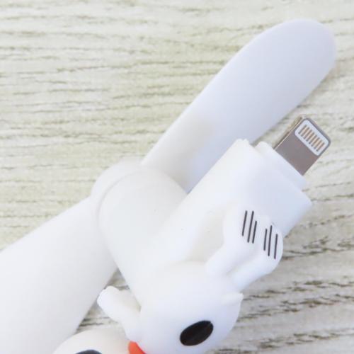 スヌーピー グッズ 携帯用扇風機 ピーナッツ キャラクター コネクタ付きミニクールファン Lightning