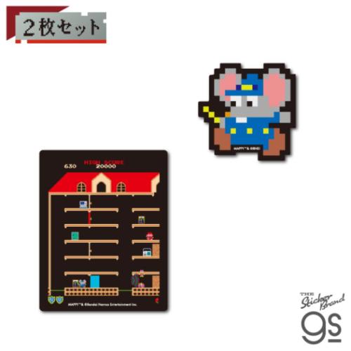 マッピー グッズ ダイカットステッカー ゲームキャラクター ナムコ 