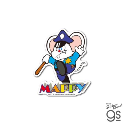 マッピー グッズ ダイカットステッカー ゲームキャラクター ナムコ