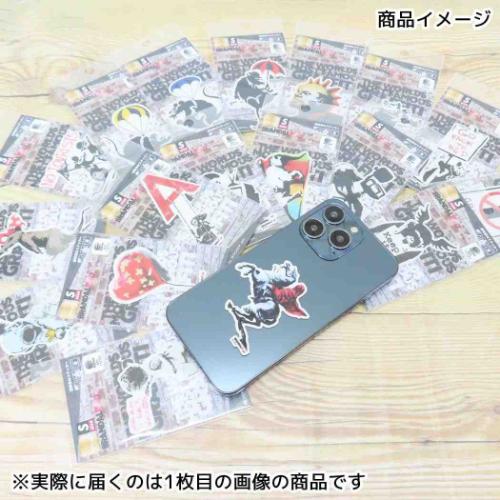 ダイカットシール 透明素材ステッカー バンクシー BRANDALISED Blind Bonaparte ゼネラルステッカー デコステッカー 耐水耐光
