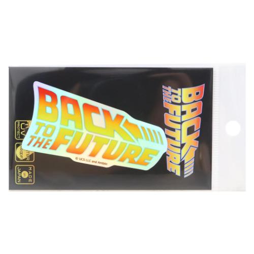 ホログラムステッカー バックトゥザフューチャー ダイカットシール