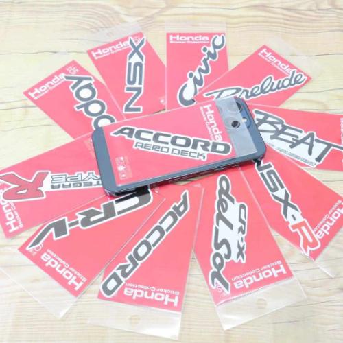 ダイカットシール Honda四輪ロゴ ビニール...の詳細画像1