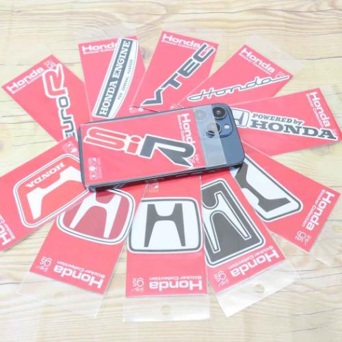 ビニールステッカー ダイカットシール 自動車 Honda四輪ロゴ Euro R 2000-2007 ゼネラルステッカー デコステッカー 耐水耐光 シンプル コレクション カスタム
