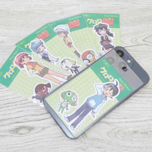 ケロロ軍曹 グッズ ダイカットシール キャラクター ビニール