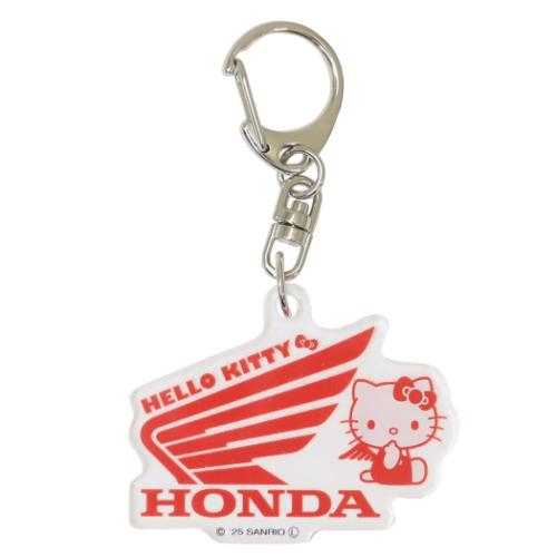 ハローキティ HONDA×ハローキティ キーチェーン アクリル ハローキティ HONDA×ハローキティ キーチェーン アクリル