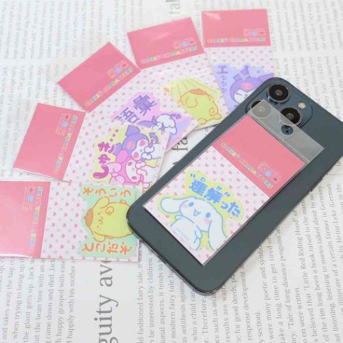 ダイカットミニステッカー ビニールシール マイメロディ クロミ 推し活