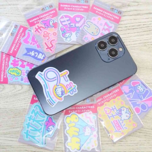 マイメロディ グッズ ビニールシール キャラクター ダイカットミニ