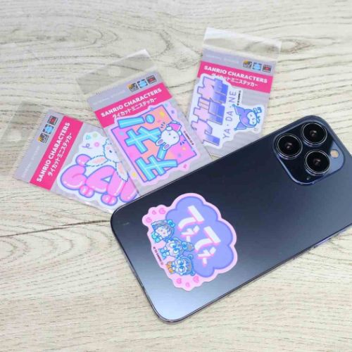 ウィッシュミーメル ダイカットミニステッカー サンリオ ビニールシール キャラクター ニューレトロ バブ？
