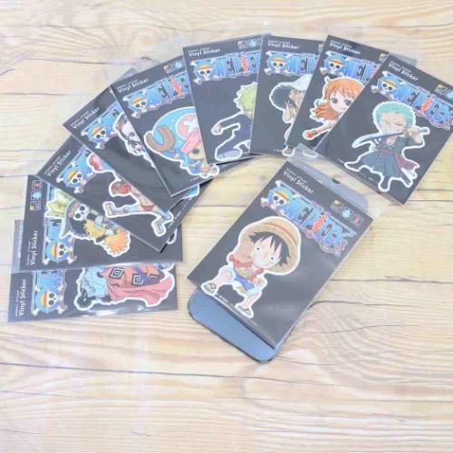 ワンピース 少年ジャンプ アニメキャラクター ダイカットシール