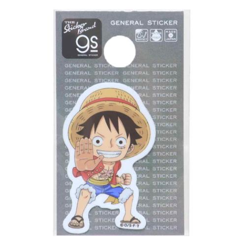 ワンピース グッズ ビニールシール アニメキャラクター ダイカットミニステッカー ルフィ SD 少年ジャンプ