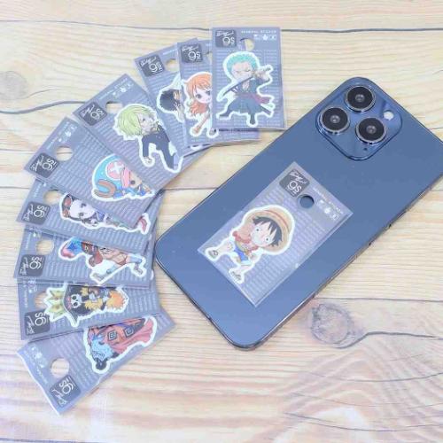 ワンピース グッズ ビニールシール アニメキャラクター ダイカットミニステッカー サンジ SD 少年ジャンプ
