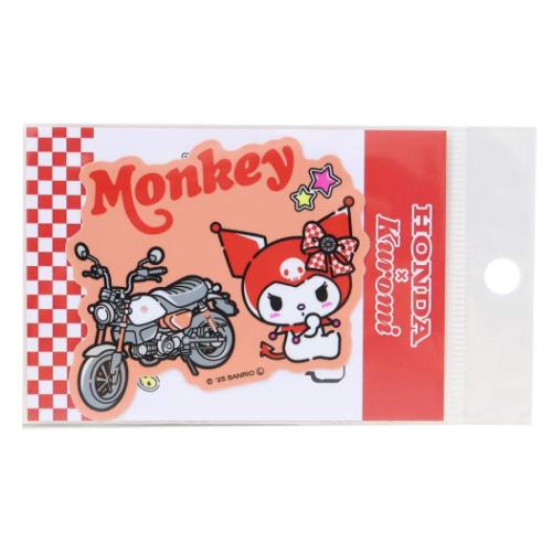 クロミ ビニールシール HONDAxクロミ ダイカットステッカー Monkey